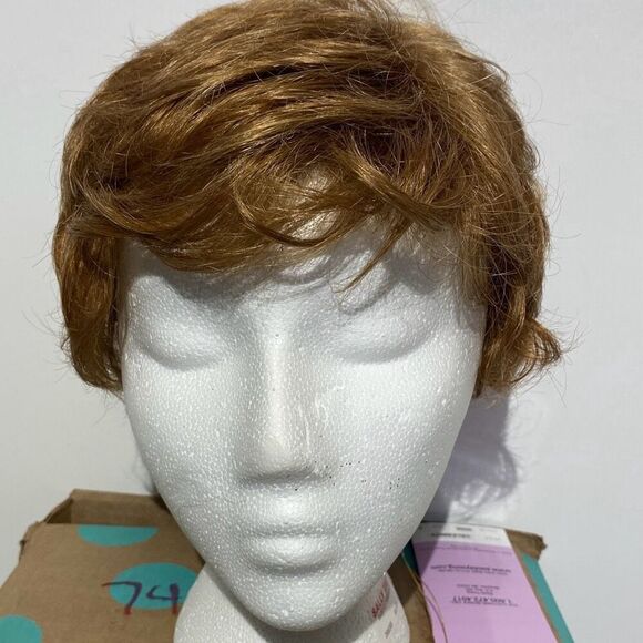 Paula Young Women's Celebrity 502B Brazen Auburn Wavy Short Hair Wig NWT - Picture 1 of 6